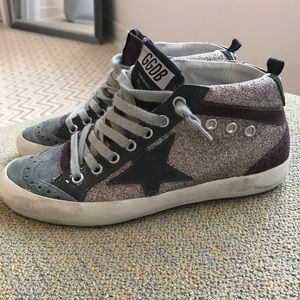 Barely Worn Golden Goose Mid/Star Sneakers
